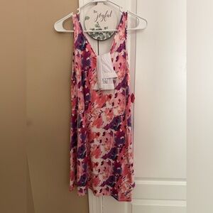 Kyodan Pink and Purple Patterned tennis dress